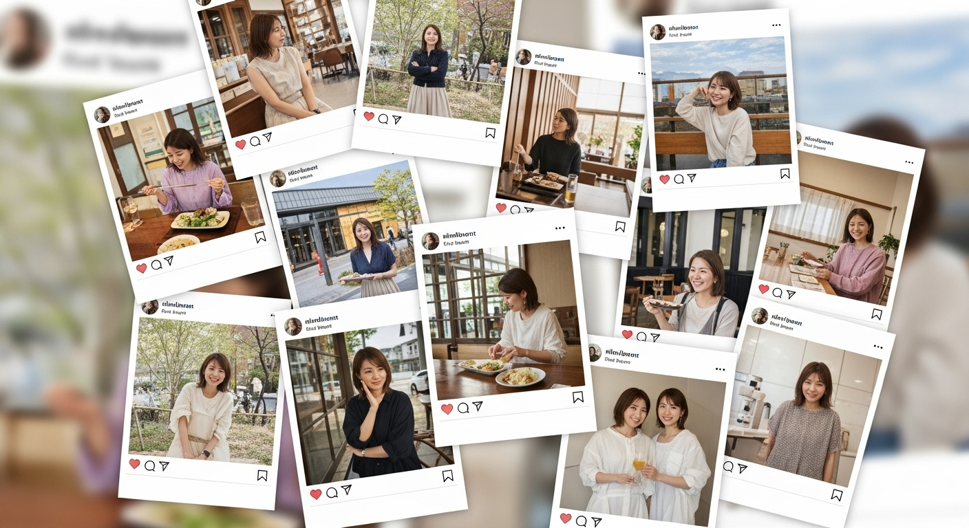 マイクロインフルエンサー比較図